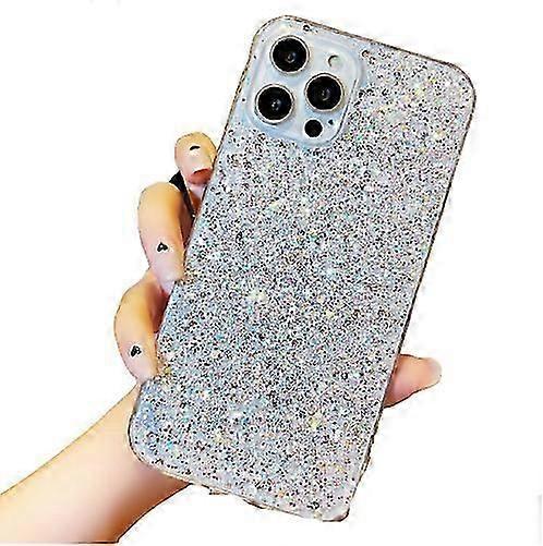 Glitter Case Compatible with iPhone Case Sparkle Sparkly Bling Cute