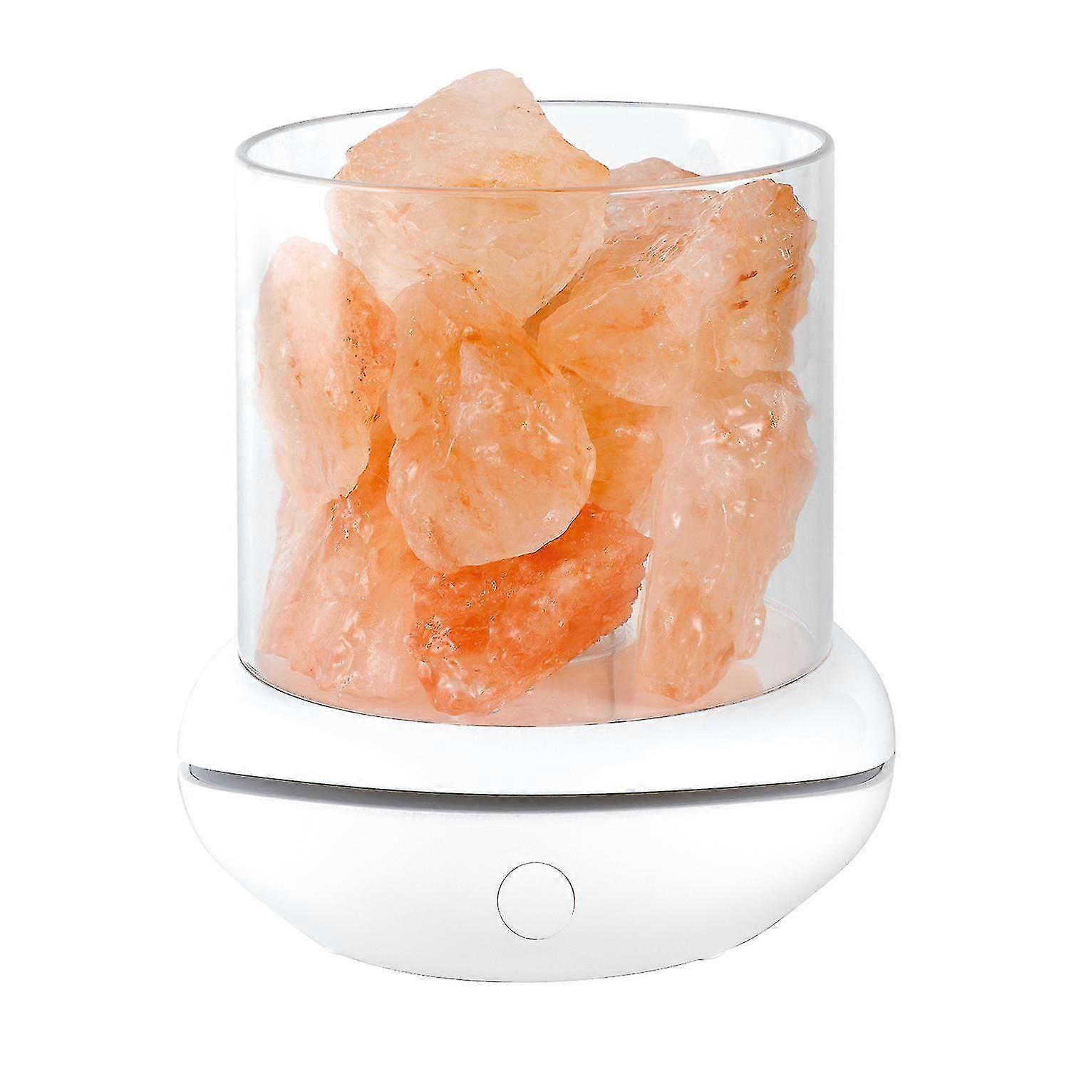 Himalayan Salt Lamp with Tree of Life Design - Unique LED Home Decoration & Gift Idea