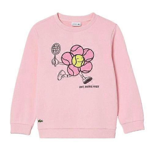 Lacoste Childrens/Kids Printed Crew Neck Sweatshirt