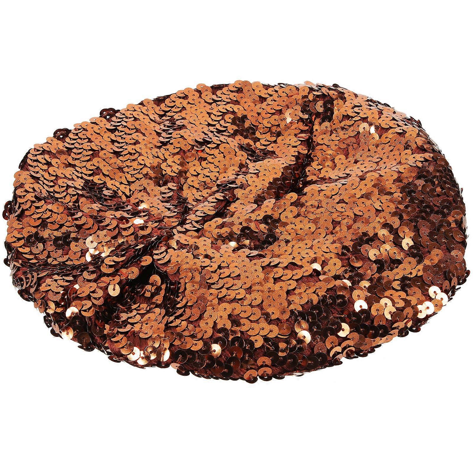 Stylish Hat Sequin Beret Hat Dance Performance Multi Color Breathable 1Set