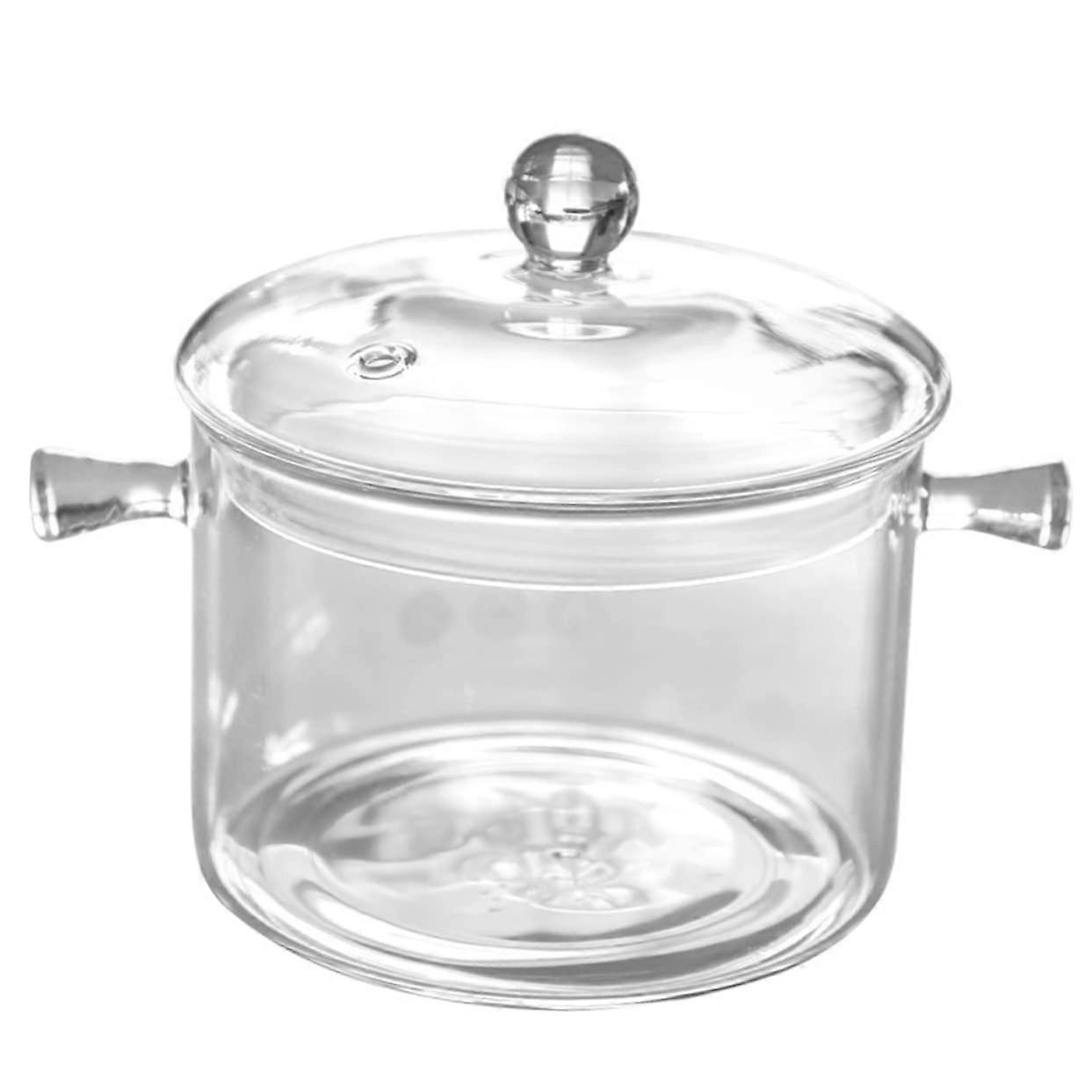Roasting pot with double handles, heatresistant, versatile for slow cooking, soups, family gatherings, easy to clean. Ref: 8718