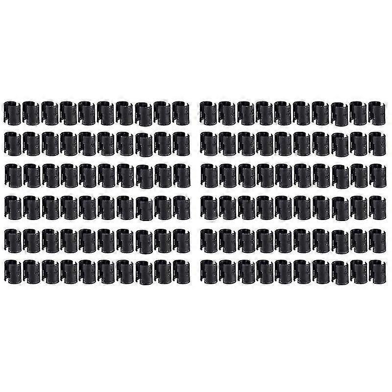 Wire Shelf Locking Clips, 60 Pairs, Suitable for 1-inch Uprights, Durable and Replaceable