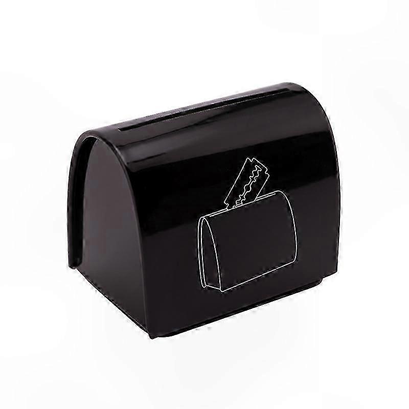 حقيبة تخزين مناسبة للسفر لشفرات الحلاقة وملحقاتها التي تستخدم لمرة واحدة منظم آمن لأدوات الحلاقة وحل إدارة الشفرات