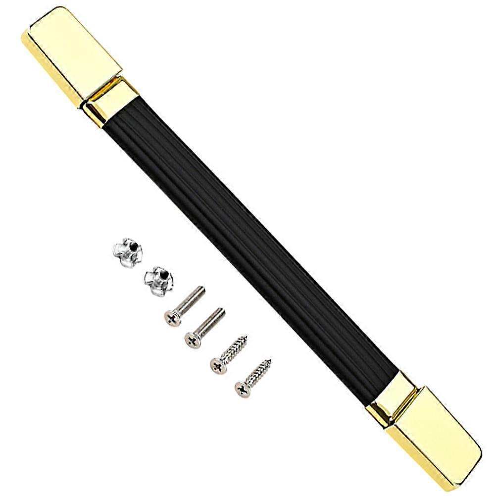 Audio Equipment Handle 1 Set Durable Handle For Cabinet Occasions Golden Comfortable Grip 28.8X2.77CM