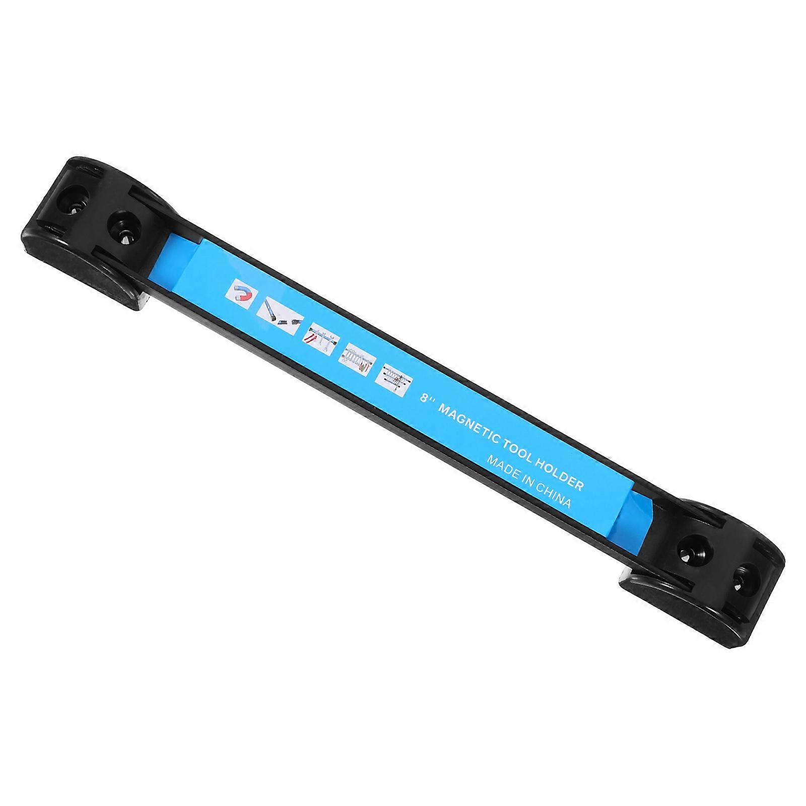 Magnetic Tool Holder Strip Wall Mount Organizer Durable Bar for Garage Workshop Kitchen Space Saving Easy Installation