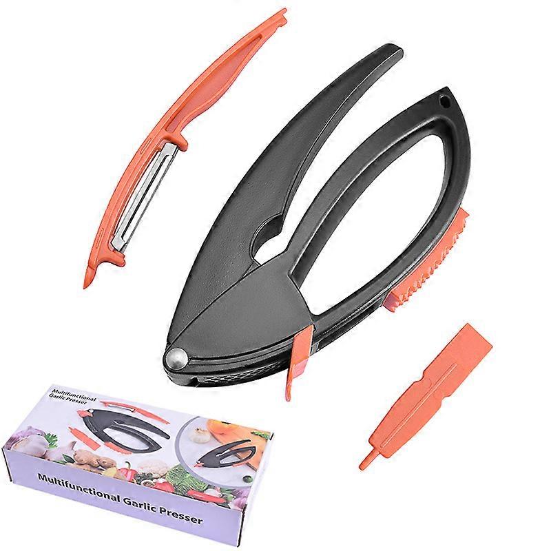 Multi-Functional Garlic Press