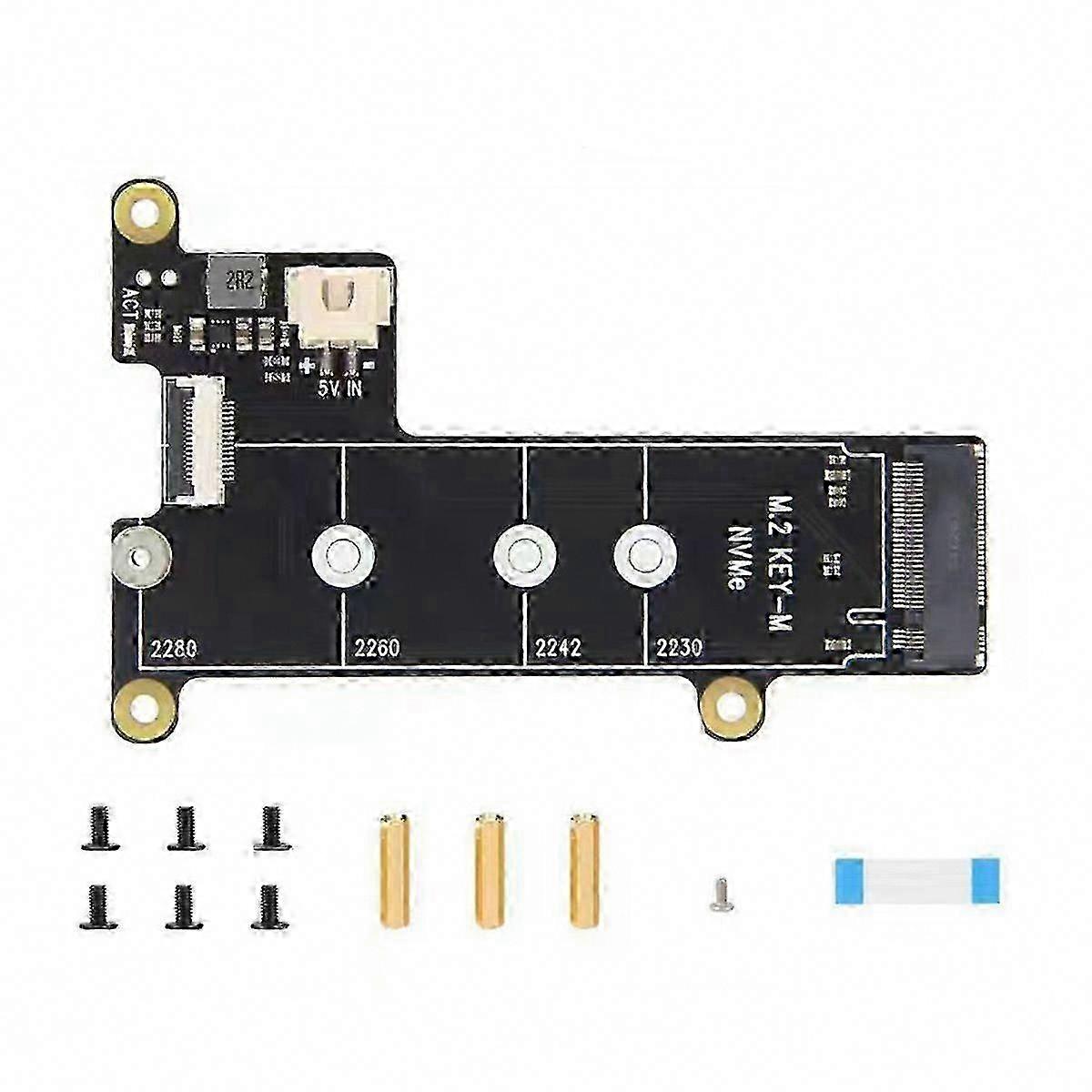 M.2 NVMe SSD to PCIe Adapter Card for 2280 2242 2230 SSDs