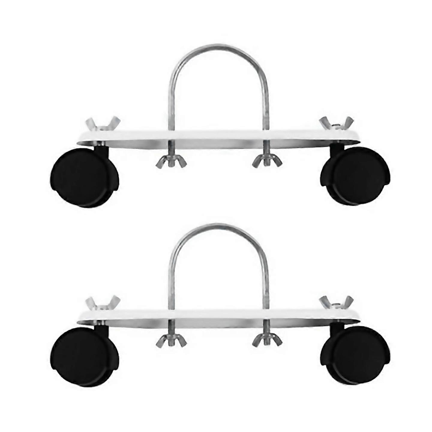 For Mobile Pulley Bracket For Electric Heaters Black