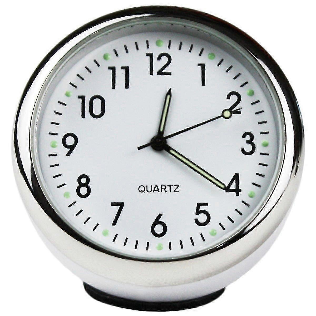 Custom High Accuracy Car Clock Small Round Onboard Quartz Clock Perfect Car Decoration
