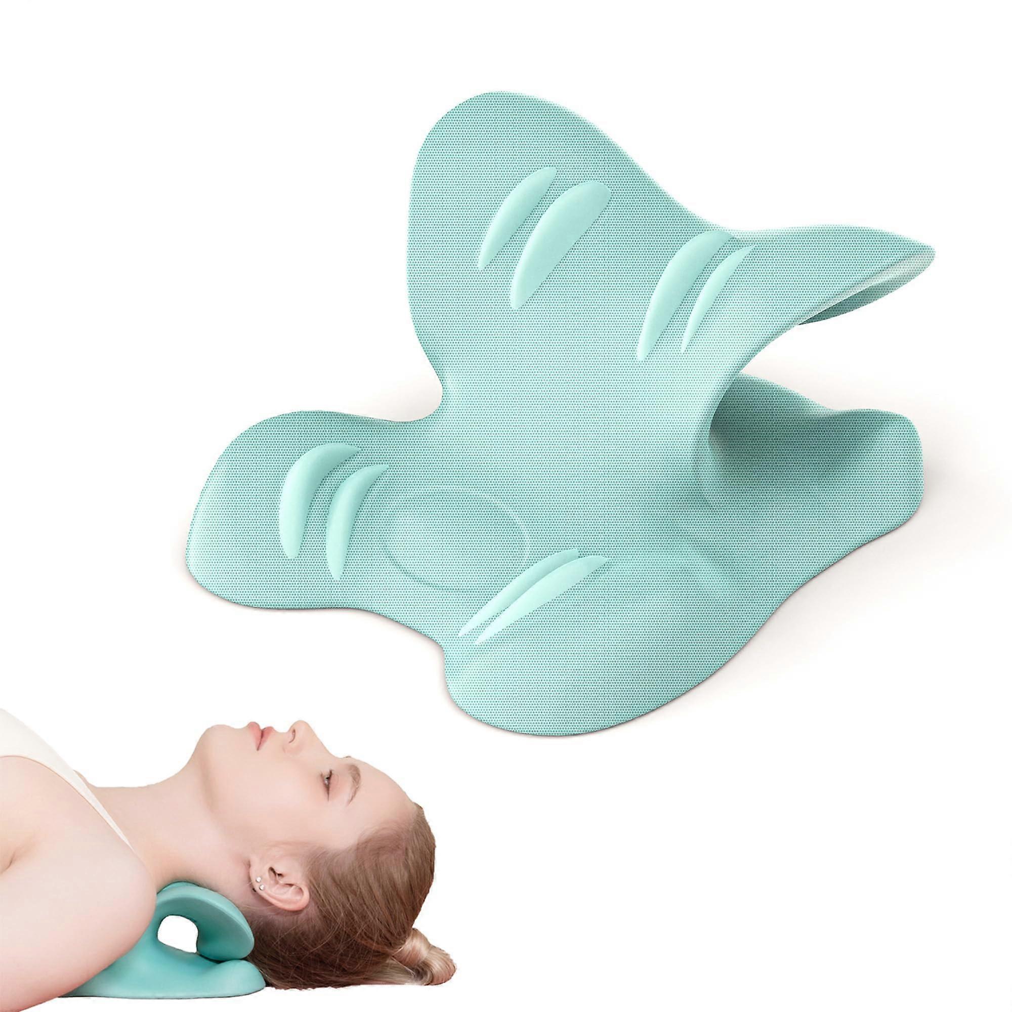 Neck and Shoulder Relaxer for Pain Relief, Adjustable Neck Stretcher and Traction Device for Cervical Spine Alignment
