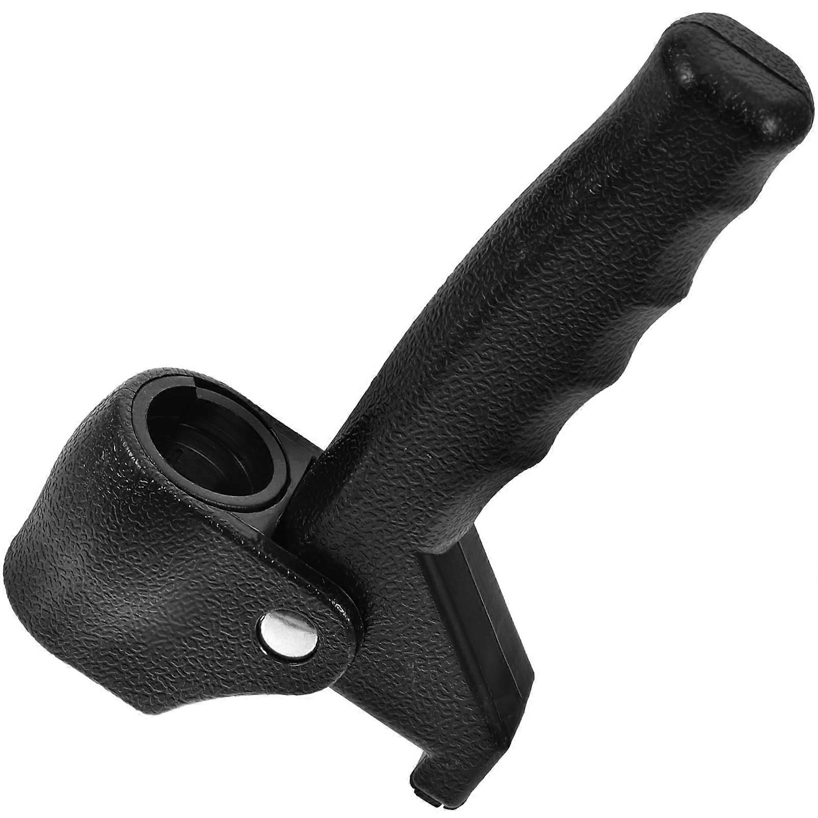 Plastic Cane Grip Ergonomic Handle For Walking Canes And Tubes, Senior Mobility Accessory For Comfort And Support