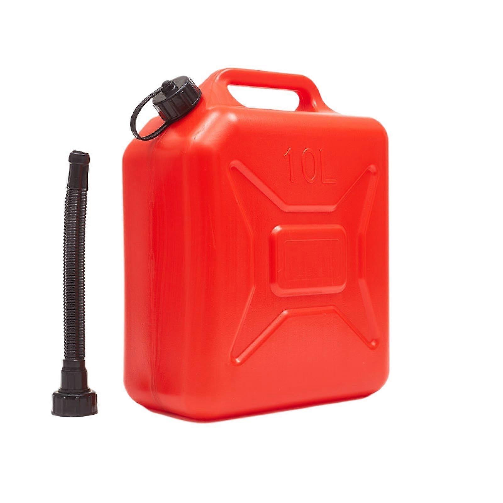 1 unit oil storage container for automotive and marine equipment; thickened HDPE canister, 10L, 36.0*27.0*16.0 cm