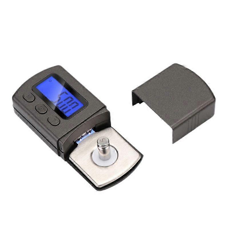 Mini Digital Scale Adapter, Vinyl Turntable Needle, Digital Turntable Stylus Force Scale Gauge Tester, Phonograph Record LCD Backlit