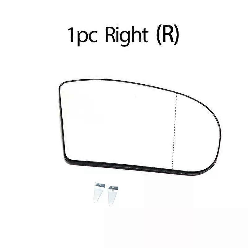 Left&Right Side Heated Wing Mirror Glass Angle Rearview Mirror for Mercedes-Benz E-class C-class C E Class W211 W203