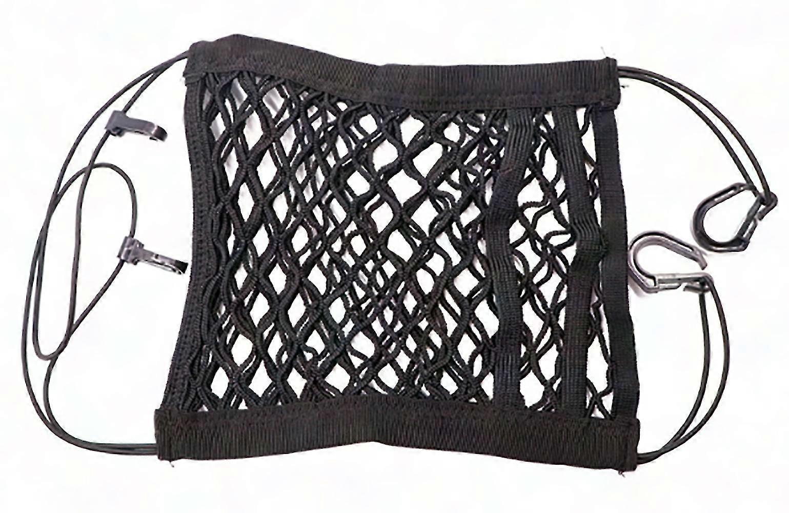 2pcs Universal Car Back Seat Organizer Net - Pet Barrier & Protective Mesh for Dogs