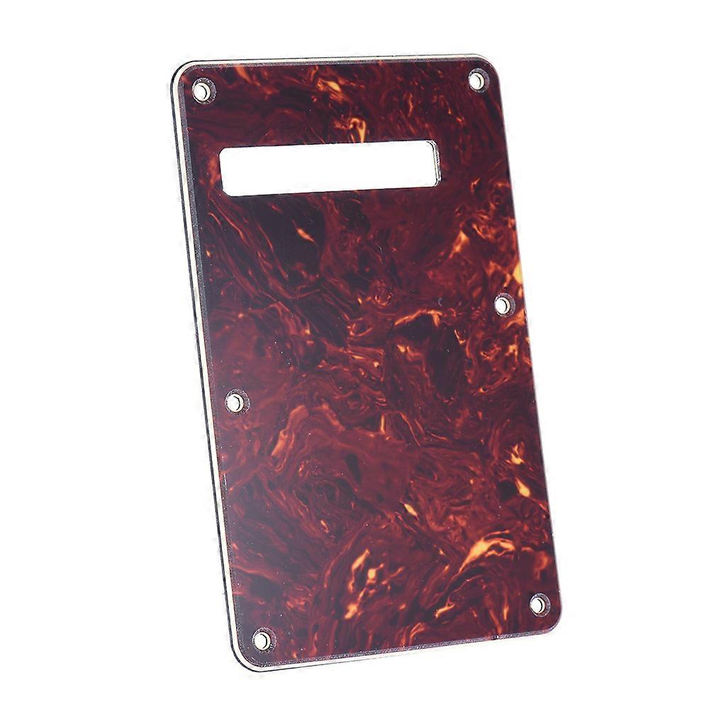 Tortoise Red Guitar Pick Guard Back Plate with 20pcs Screws for Stratocaster Strat Style Electric Guitar