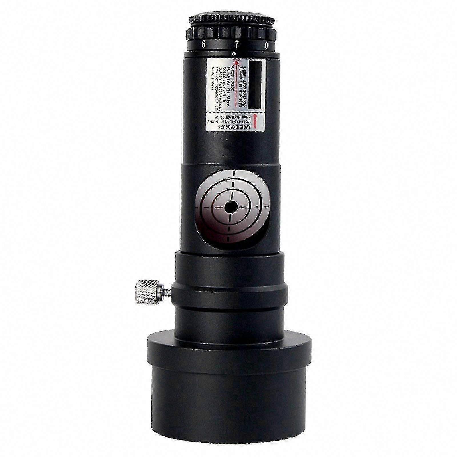 1.25" Laser Collimator with 2" Adapter, 7 Brightness Levels for Reflector Telescope Alignment