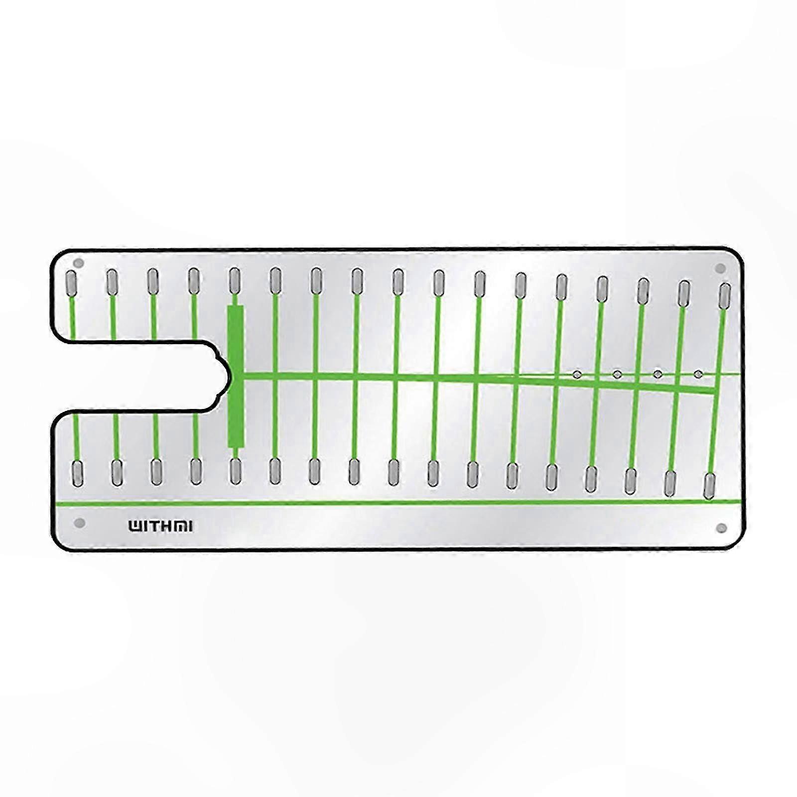 Putting Alignment Mirror for Golf Training Aid Practice Equipment Swing Pose Corrector Tool