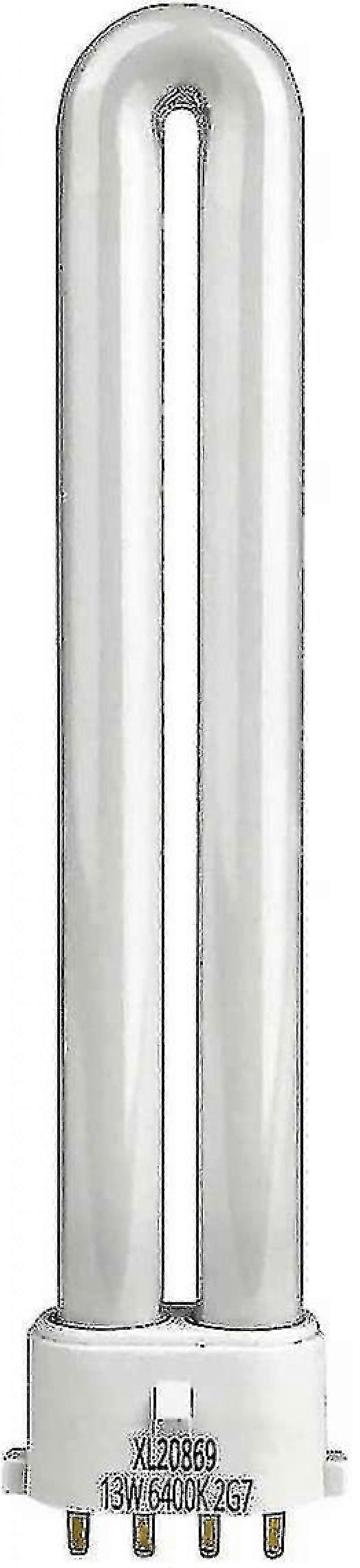 Xtralite 4-Pin 2G7 Base CFL Daylight Bulb - 6500K, Compatible with 11W Devices