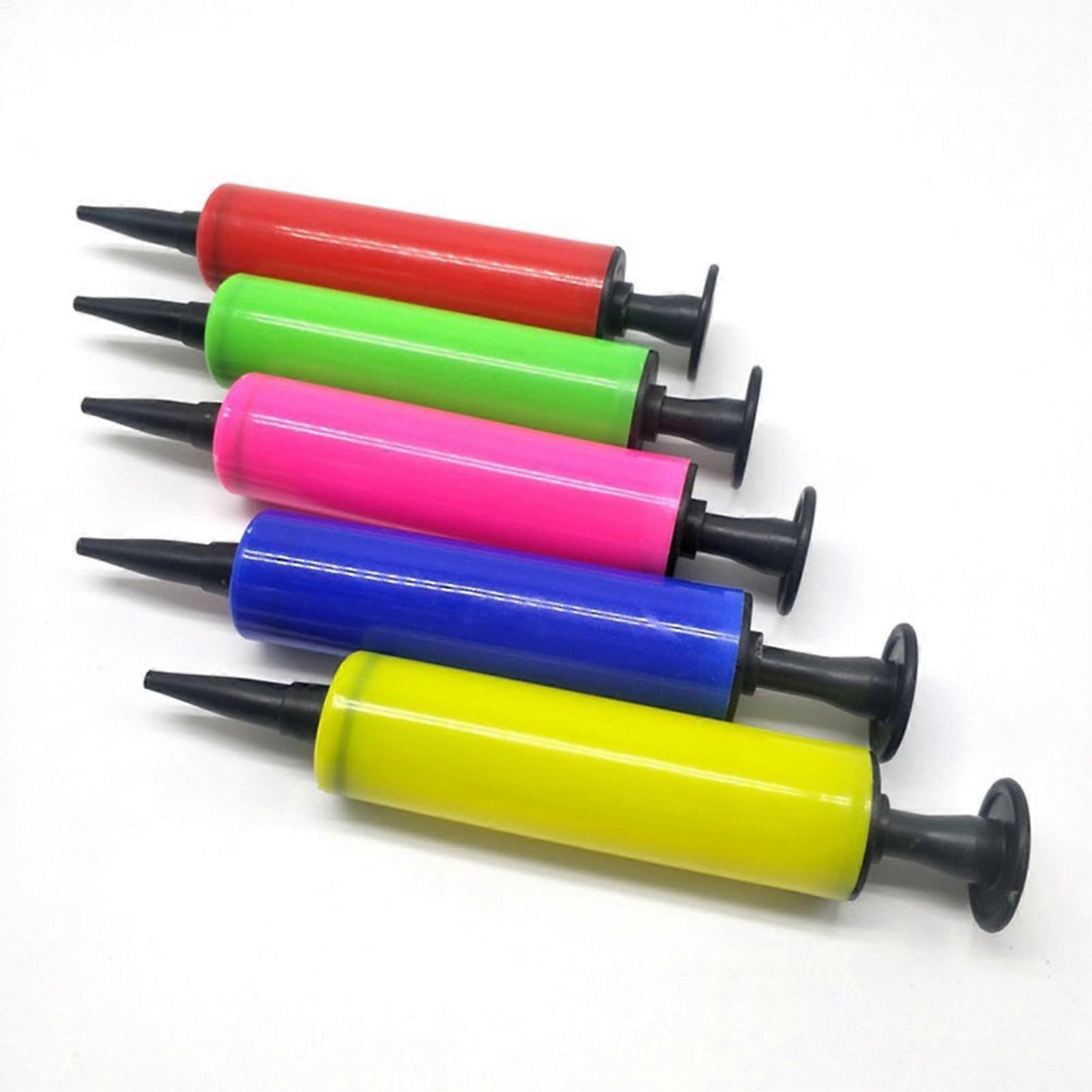 Handheld Balloon Pump, 2Way Air Blower Inflator, Compact and Portable Party Supply for Balloons, Events, Random Color