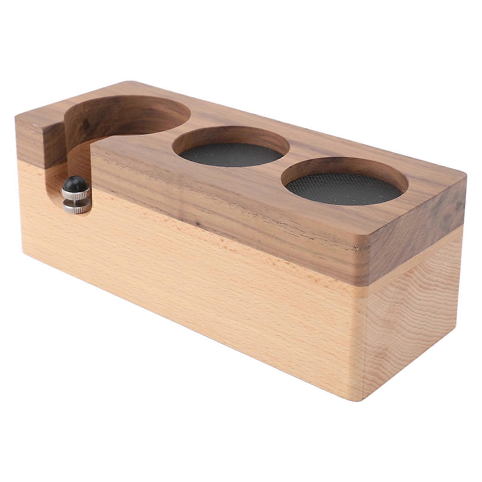 Kaffee Tamper Station Massivholz Halter Stabile Halterung 51mm