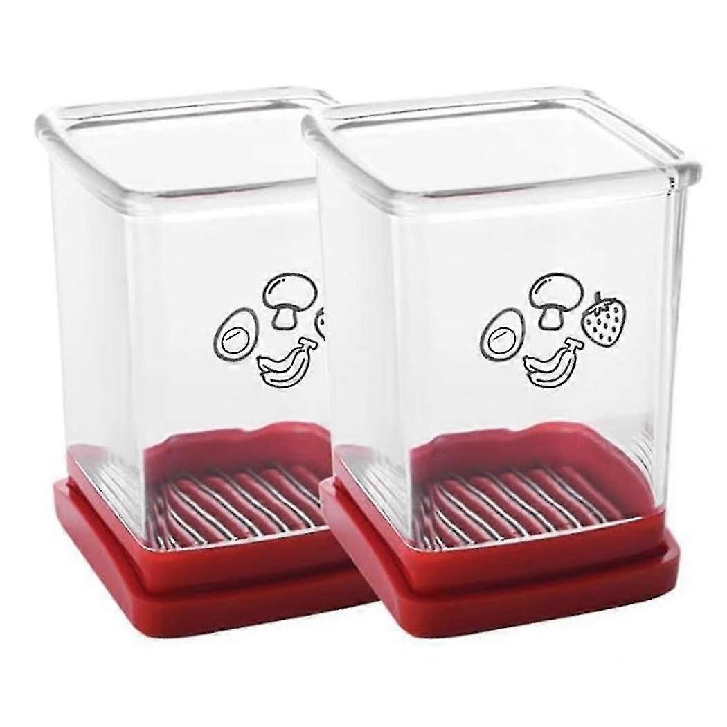 Quick Cutter With Pressure Plate, Fruit Cutter With Protective Cap ...