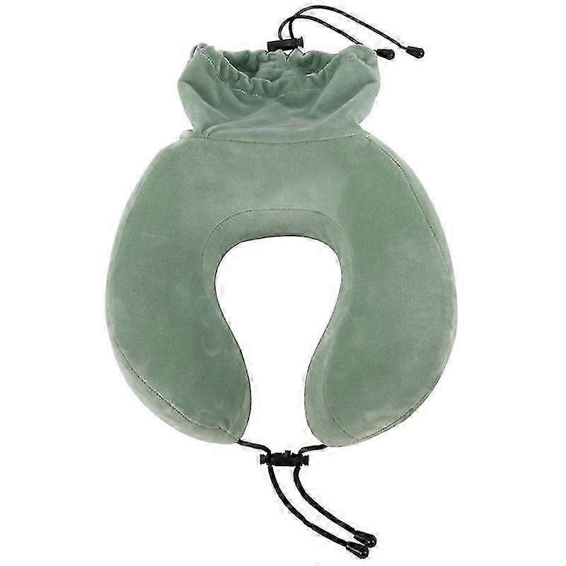 Soft Comfortable Travel Pillow Storage Portable Slow Rebound Memory...