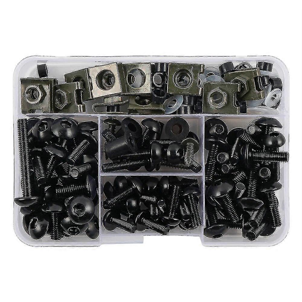 Rectifier cover bolt kit, 177-piece aluminum set, suitable for multiple Honda models such as CBR600