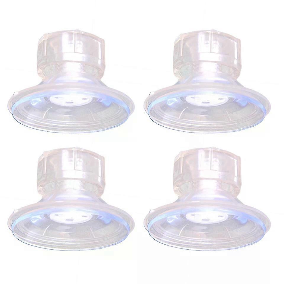 Suction Cups, 4 Pcs for Hanging Small Items on Smooth Surfaces - Wall, Windows, Mirrors