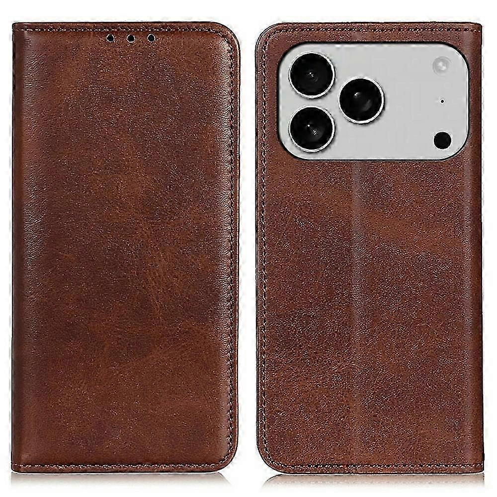 For iPhone 17 Pro Max Case Split Leather Flip Wallet Phone Cover