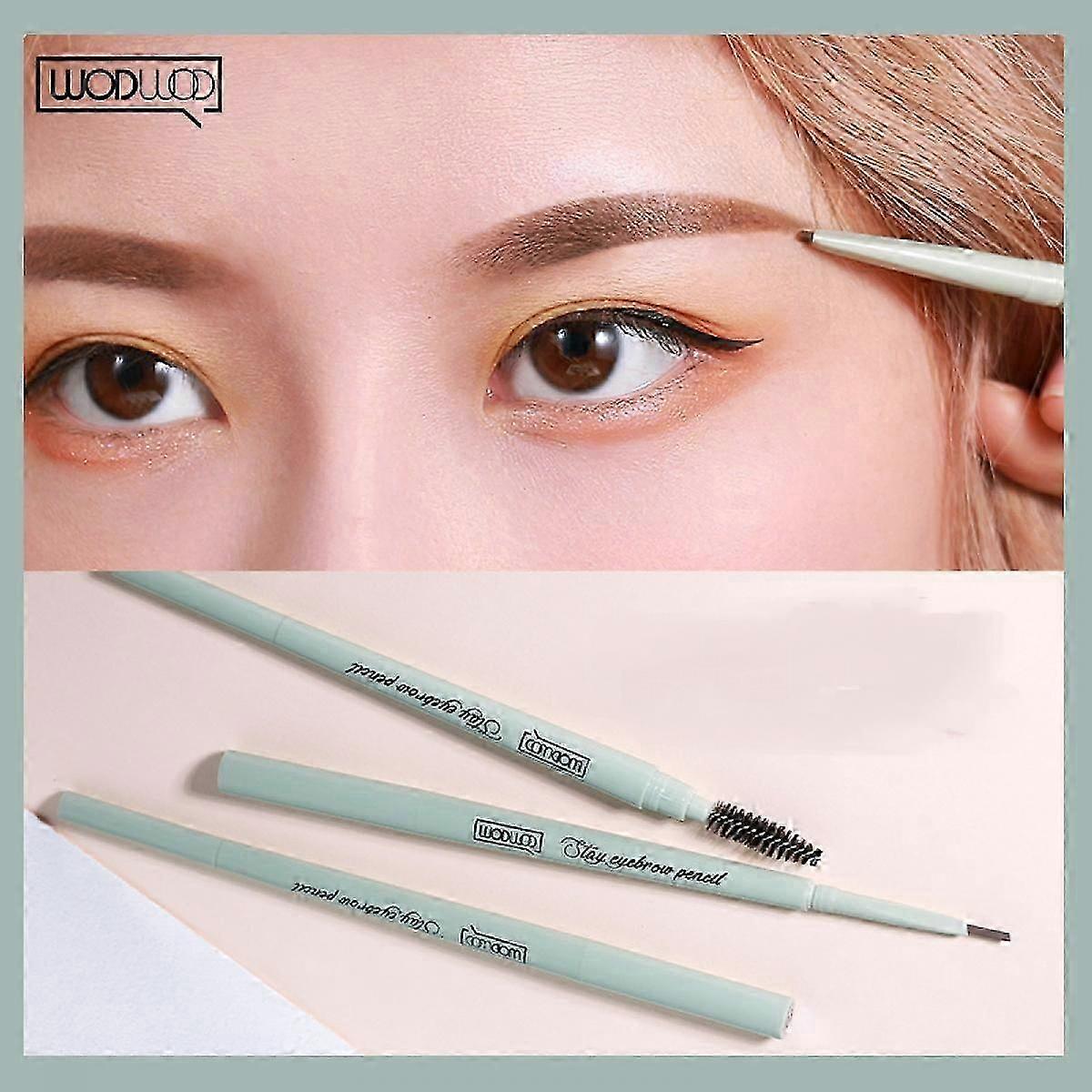 Ultra-fine Eyebrow Pencil Rotation Eyebrow Pencil,Durable, Sweat-Proof And Not Easy To Take Off Make-UP