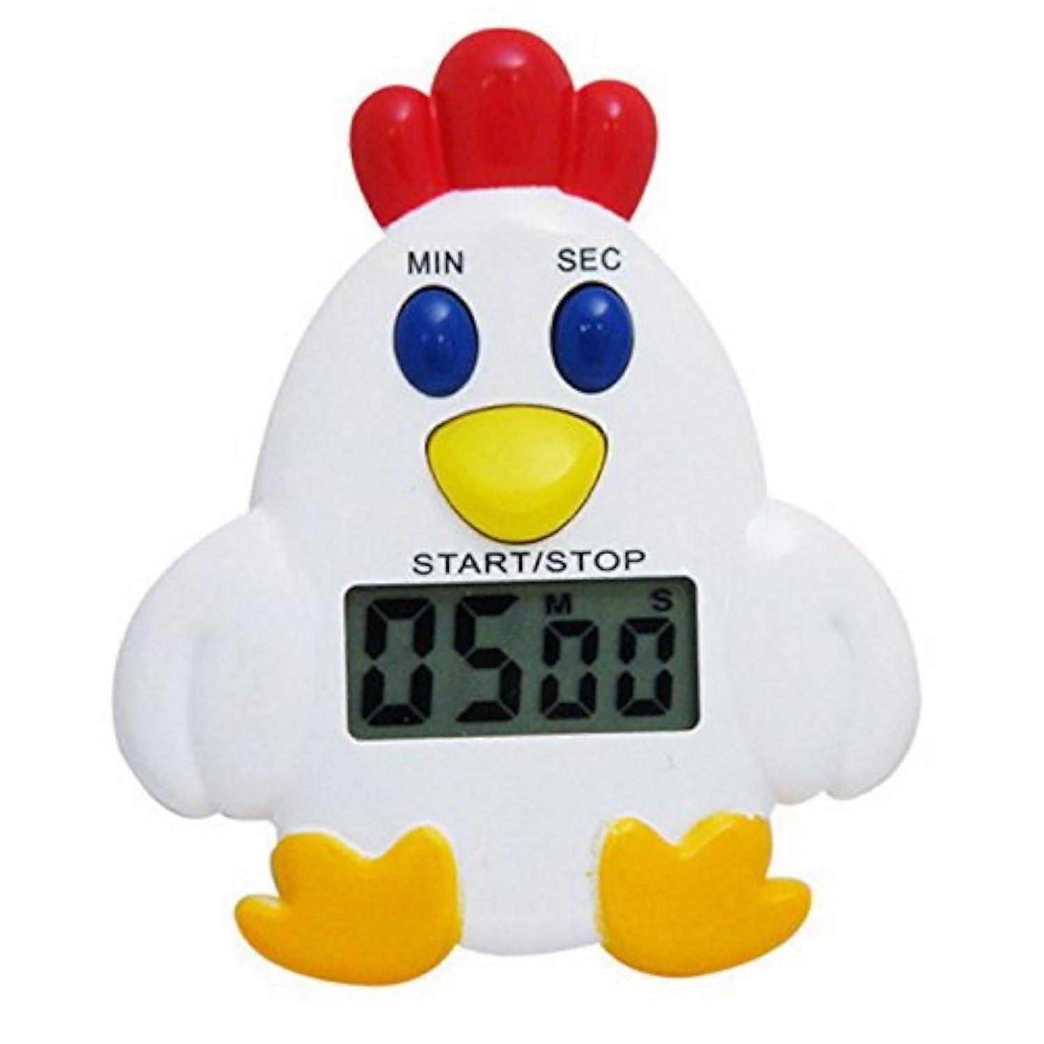 Electronic Digital Kitchen Cooking Timer ChickenShaped Alarm Countdown Reminder