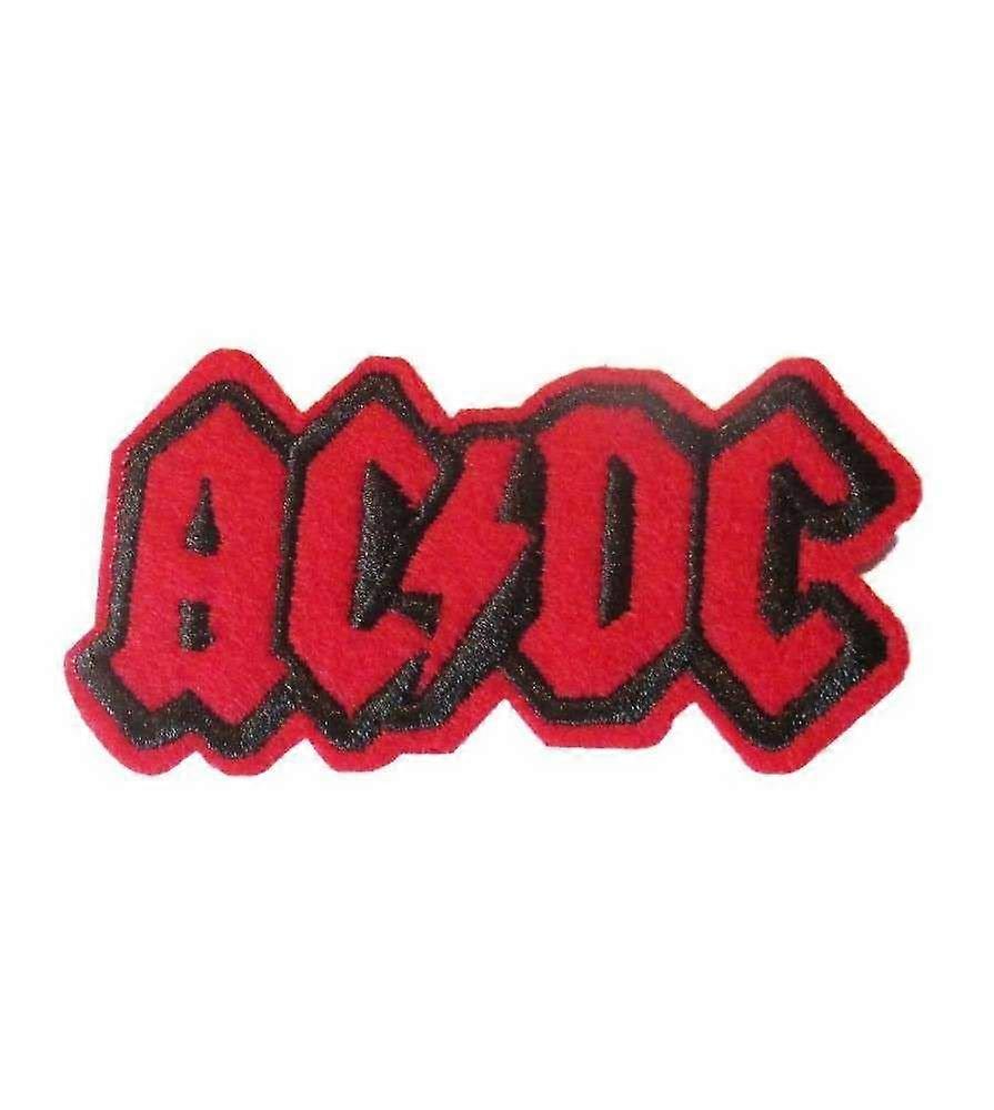 IronOn Patch Small Patch Group Hard Rock Red 7 X 3.5 CM For Jackets And Shirts