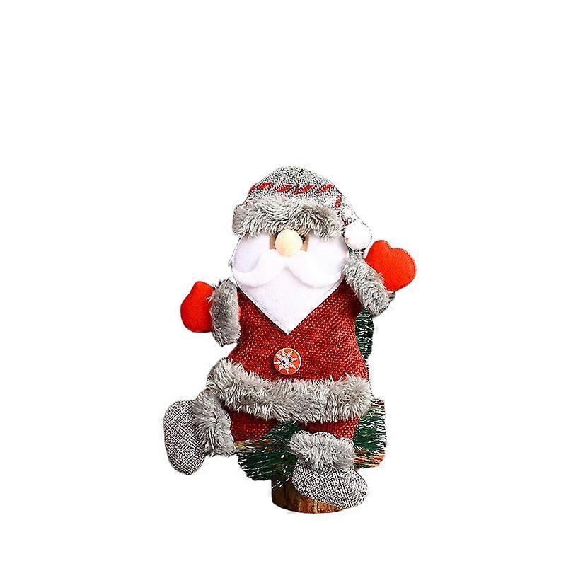 Christmas fabric plush decorations, with various styles and specifications, create a festive atmosphere