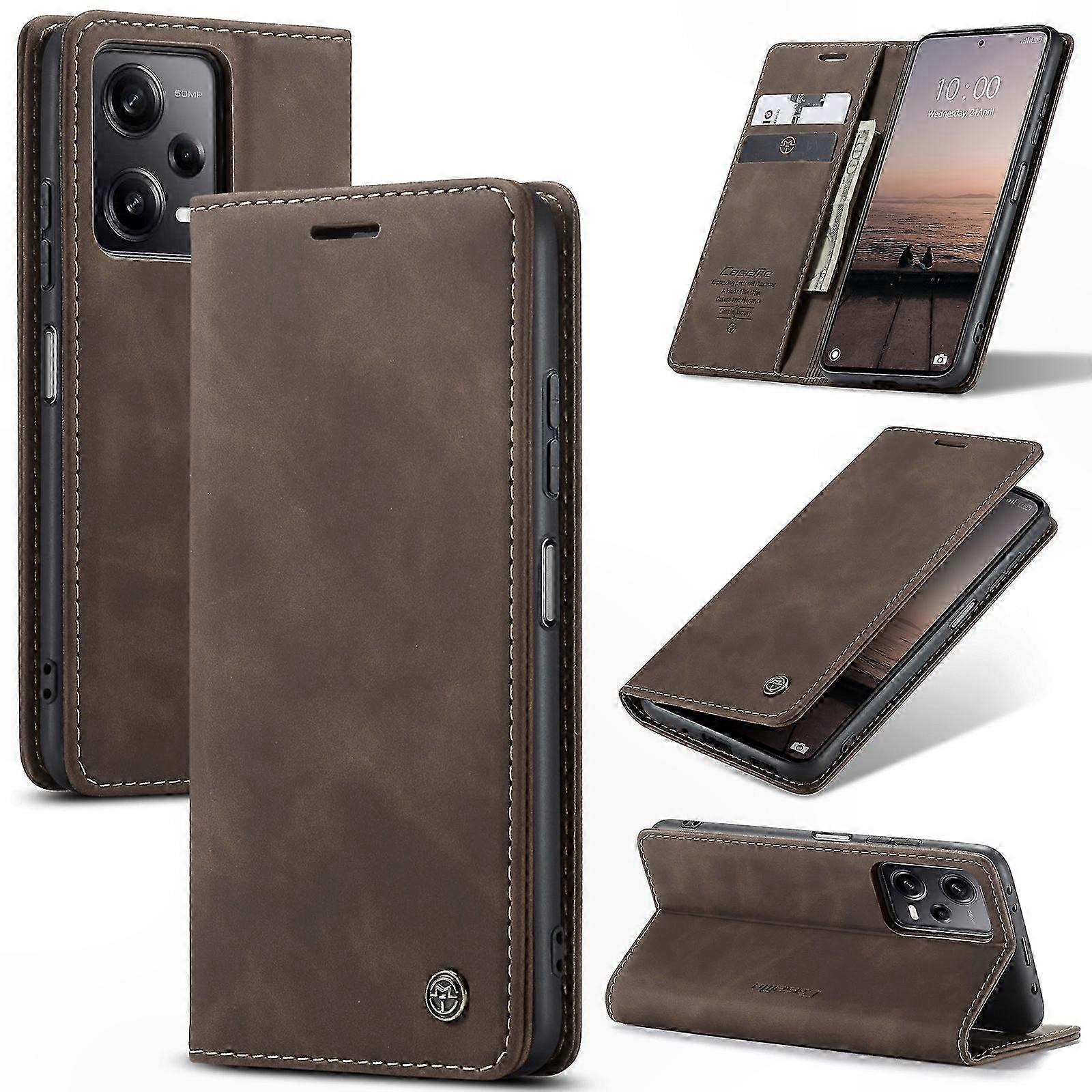 Multifunctional Horizontal Flip Leather Case for 5G Smartphones