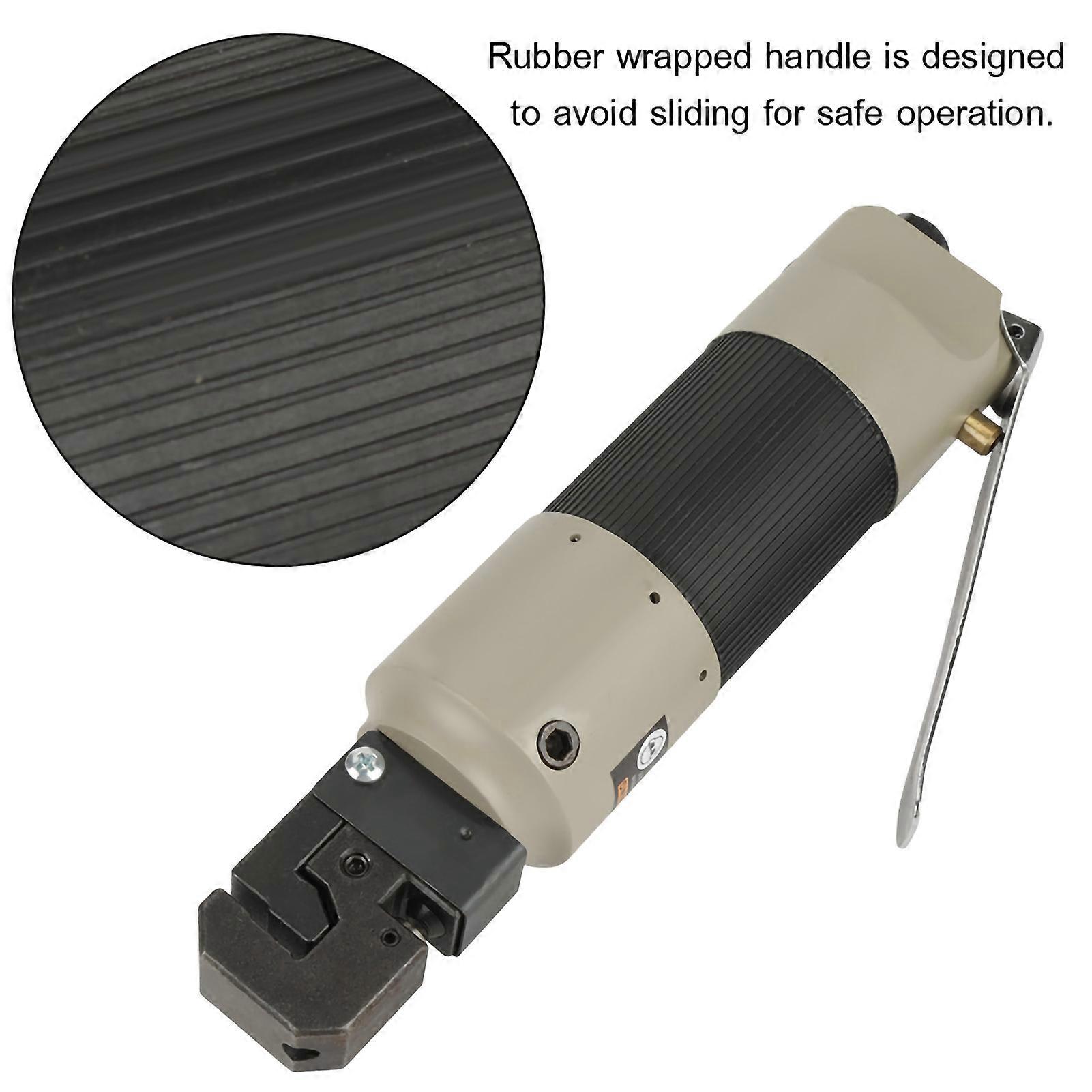 Pneumatic Sheet Metal Punch, Flange Punching Tool with Connector
