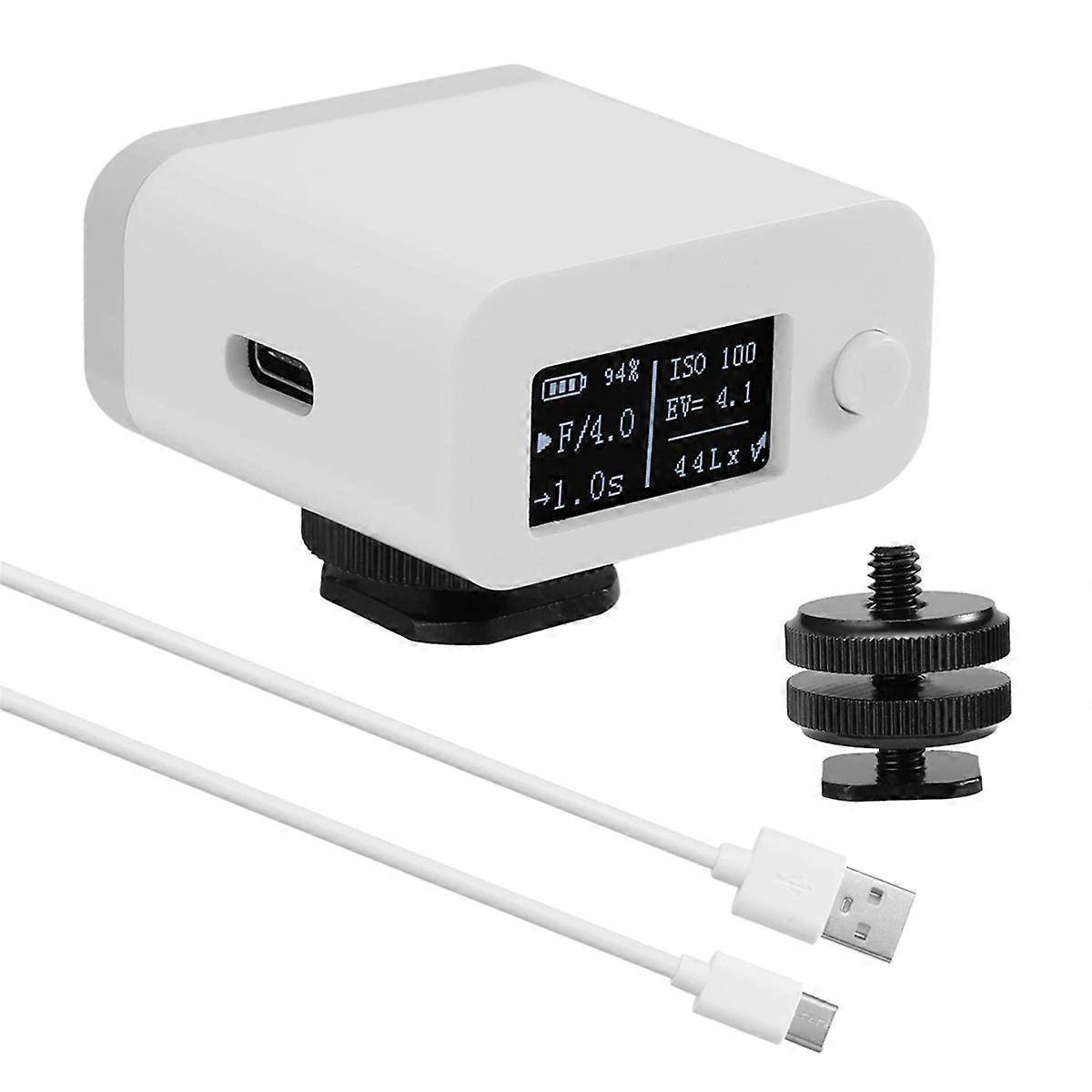 M08 Light Meter Camera Photometer Photography Set-Top Reflection Light Meter Hot/Cold Shoe Fixing Ca