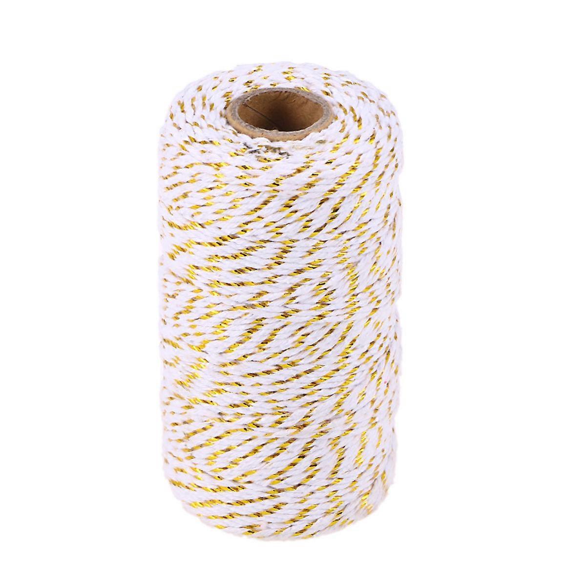 Cotton String Double Color String for Craft Use 100m Baker's Twine