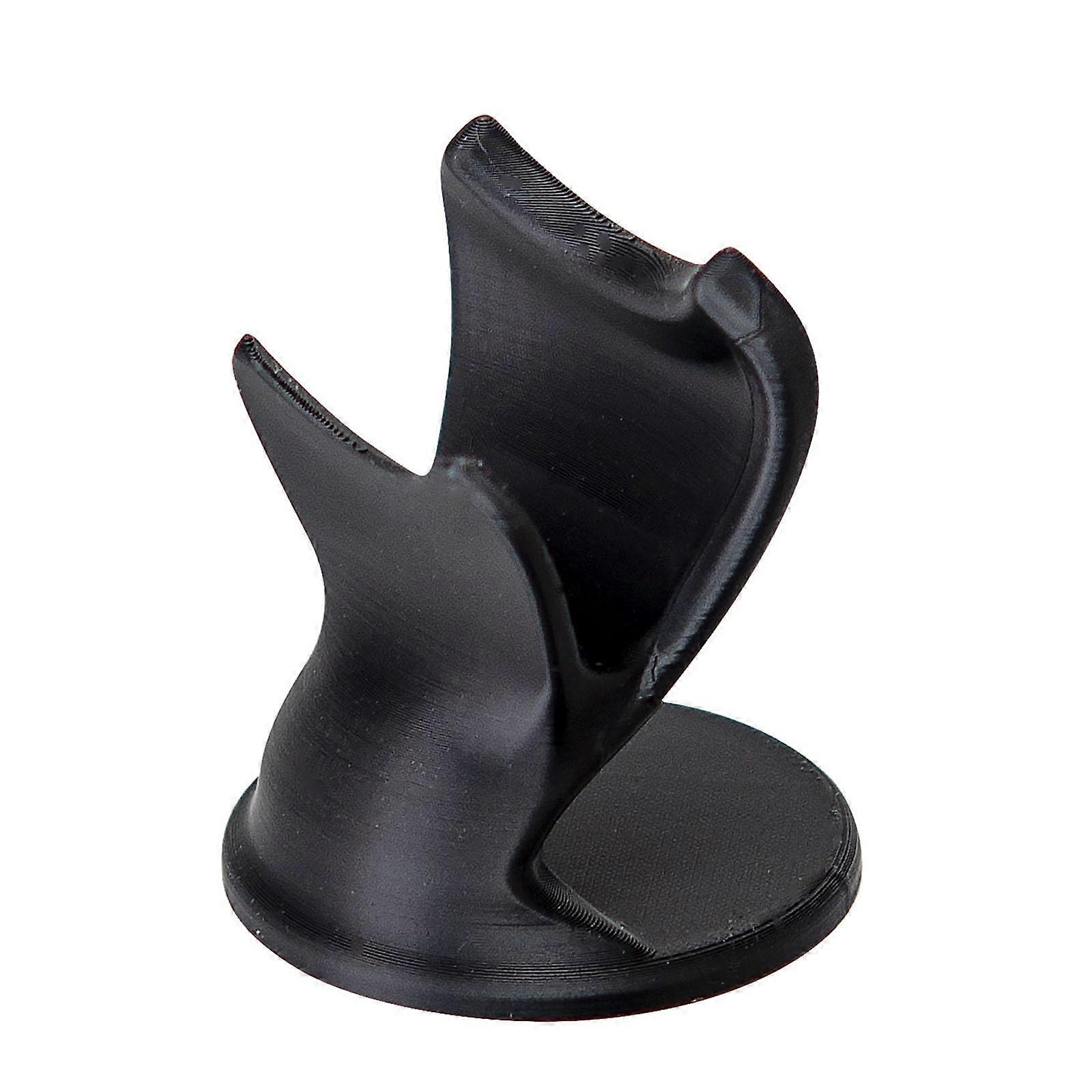 Ergonomic Shaving Brush Holder Grooming Rack For Salon And Home Use Keeps Brushes Dry Countertop Base