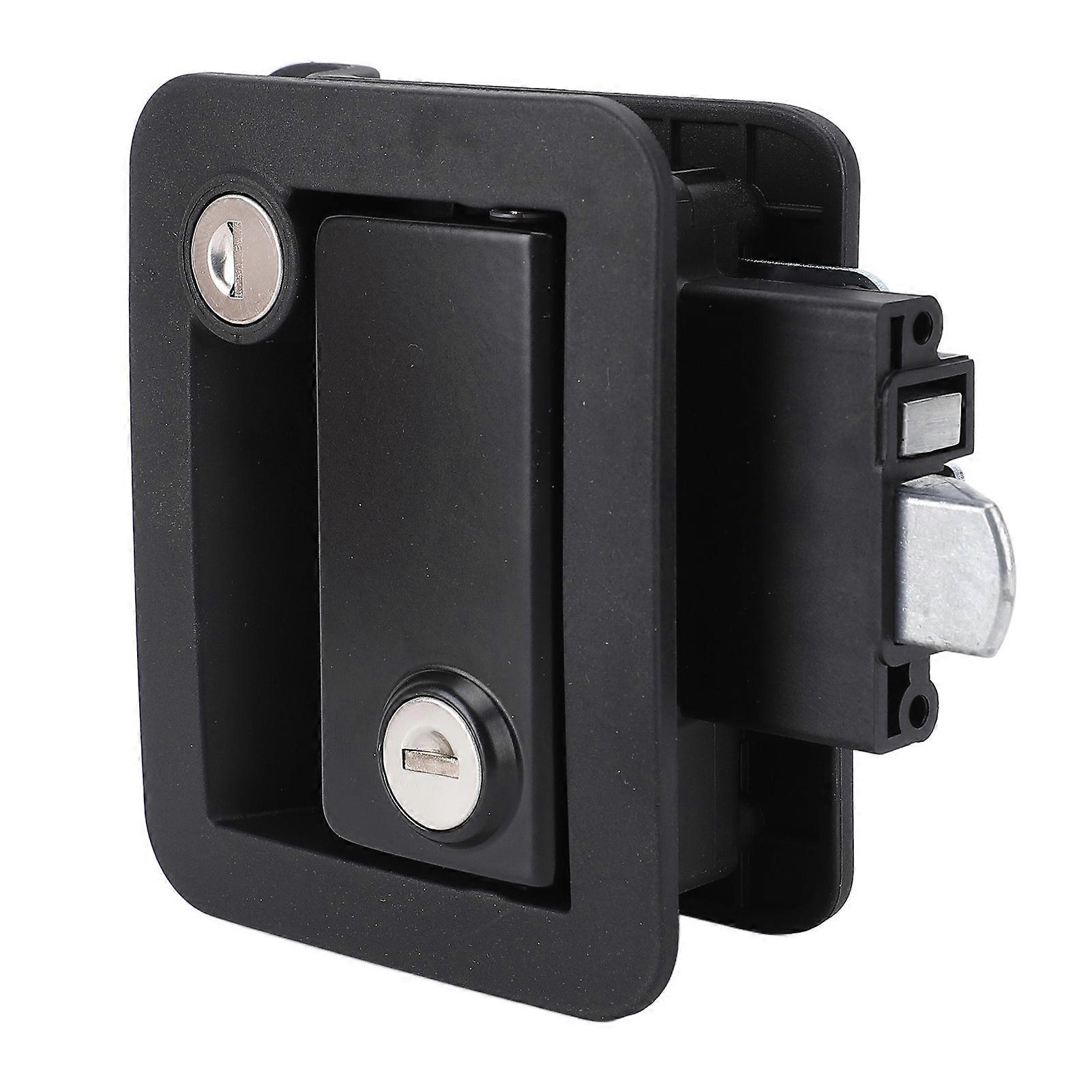 RV Door Lock Zinc Alloy 63x90mm with Double Lock for Trailers