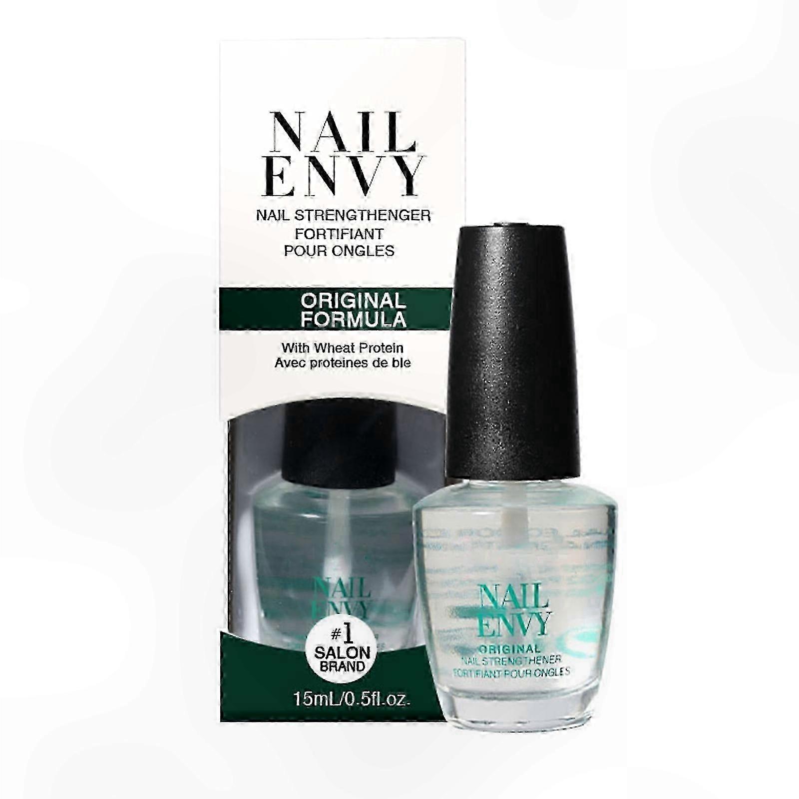 Nail Strengthener with Vitamins A & E, Vegan Formula, Prevents Discoloration, Enhances Nail Health