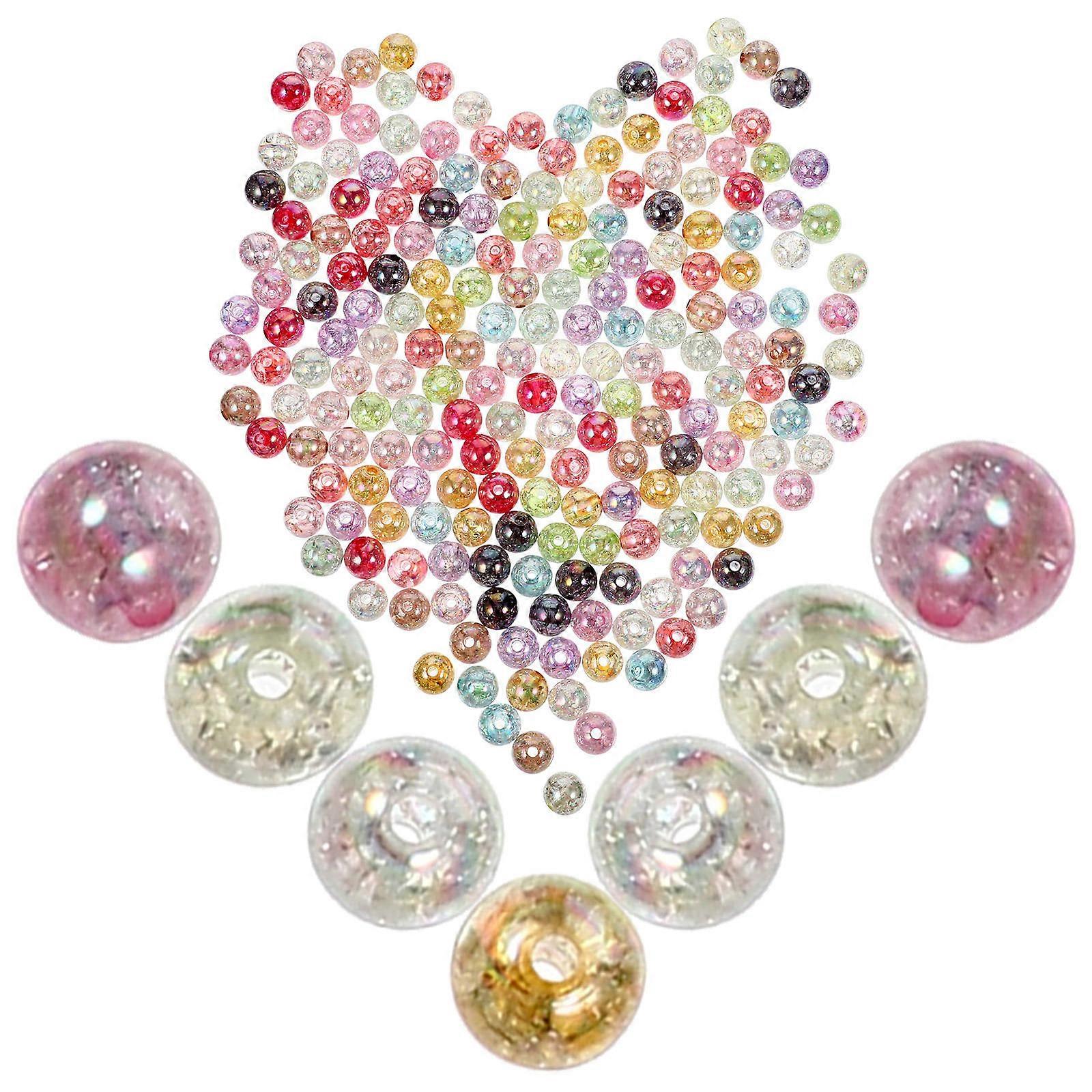 Assorted Color Acrylic Beads for DIY Decorative Loose Beads 600Pcs
