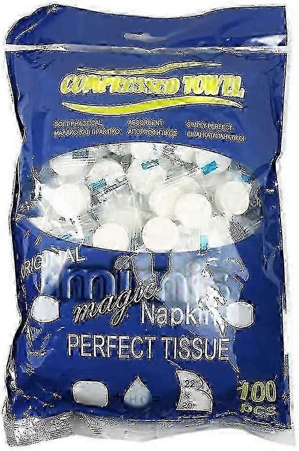 Compressed towels Wet wipes Paper towels Facial tissues Napkins Portable mini towels Magic
