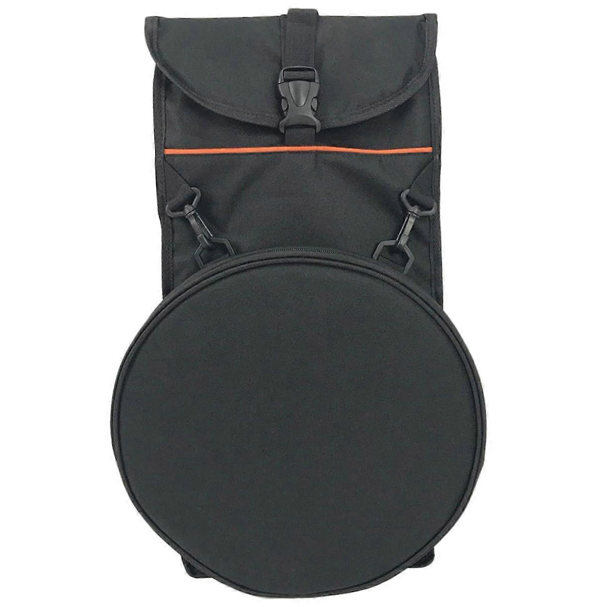 Backpack Oxford Cloth Black Double Straps Capacity Storage Bag