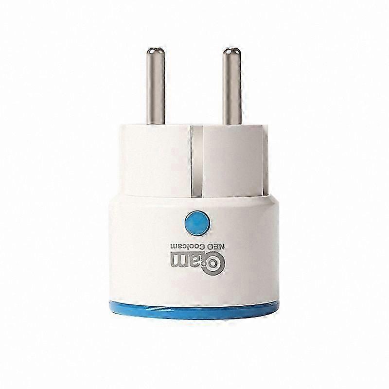 Smart Home Plug Z-Wave Enabled Outlet for Appliance Control with On/Off Function and Alarm System Compatibility