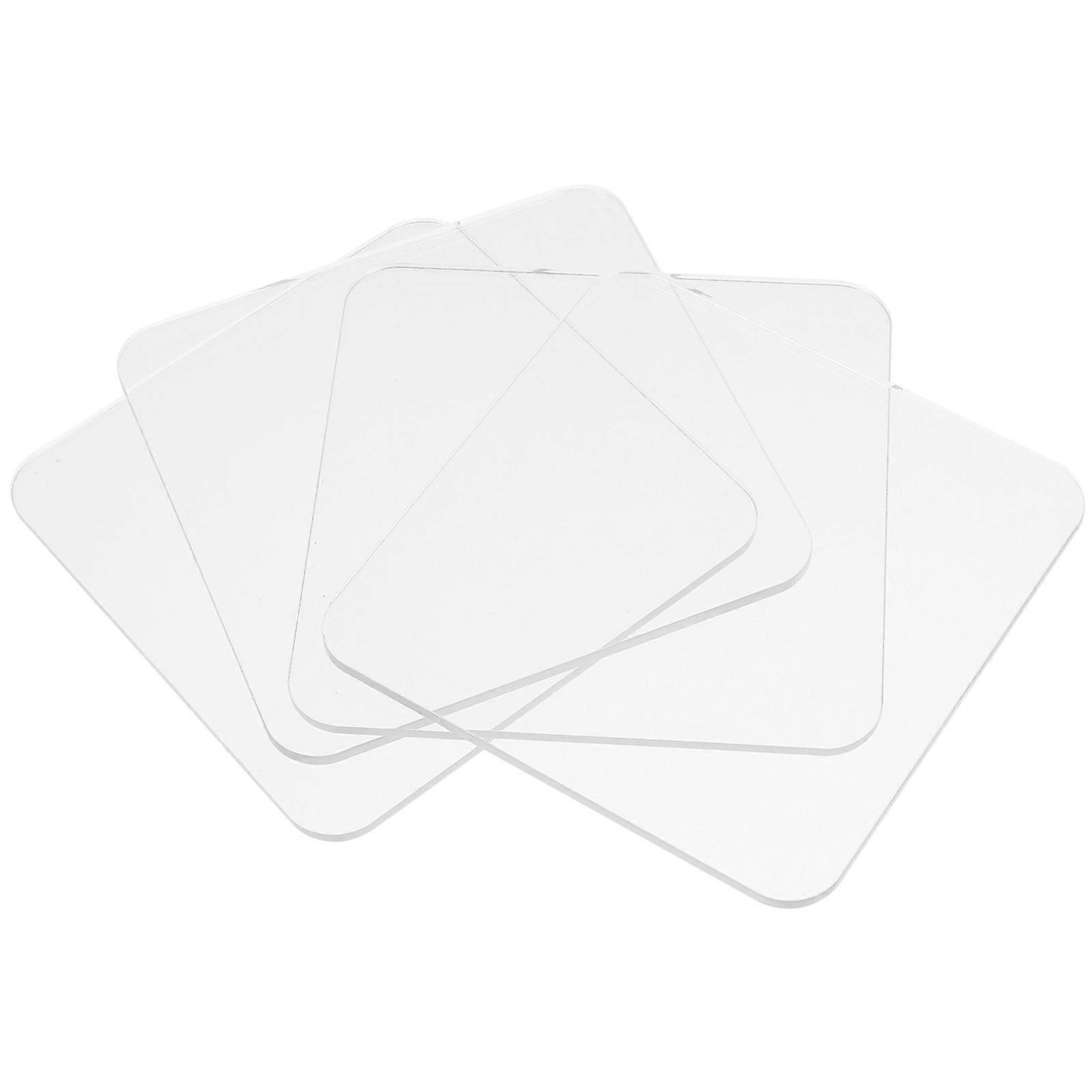 Acrylic Action Figure Display Stand for Display 24Pcs Transparent Bases