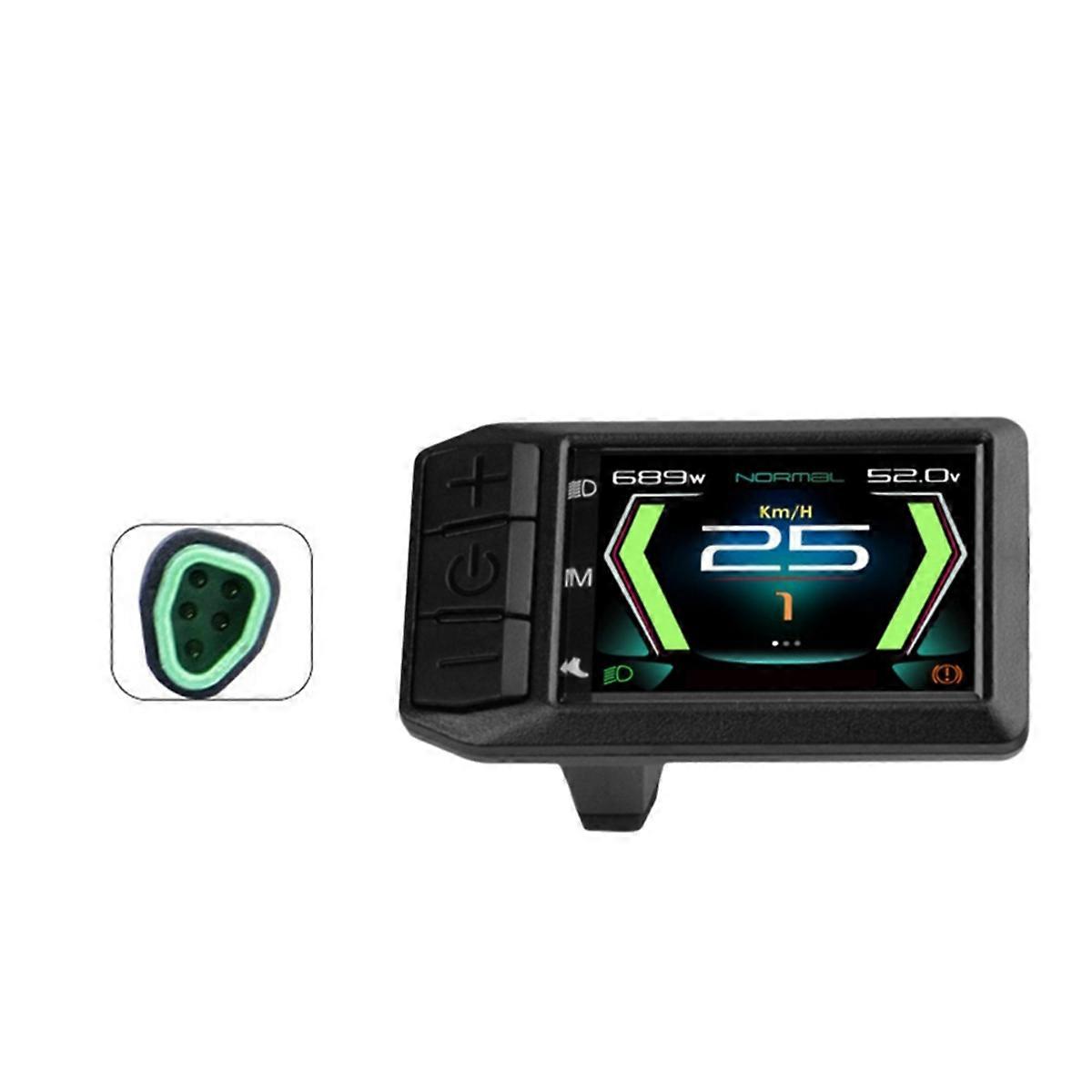 Bicycle LCD Display E-Bike LCD Meter CAN for Mid Hub Motor