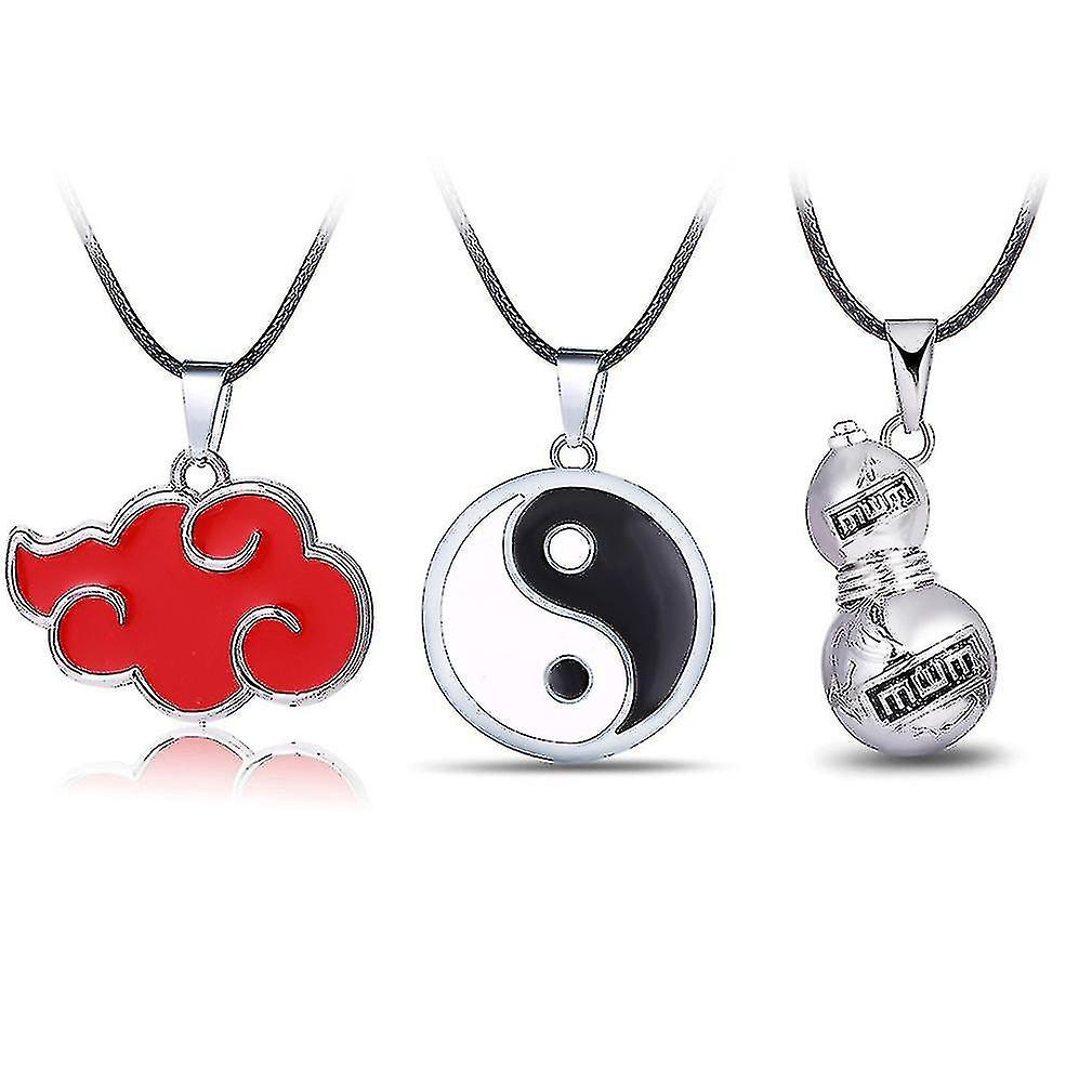 Collar Naruto Akatsuki de 3pcs