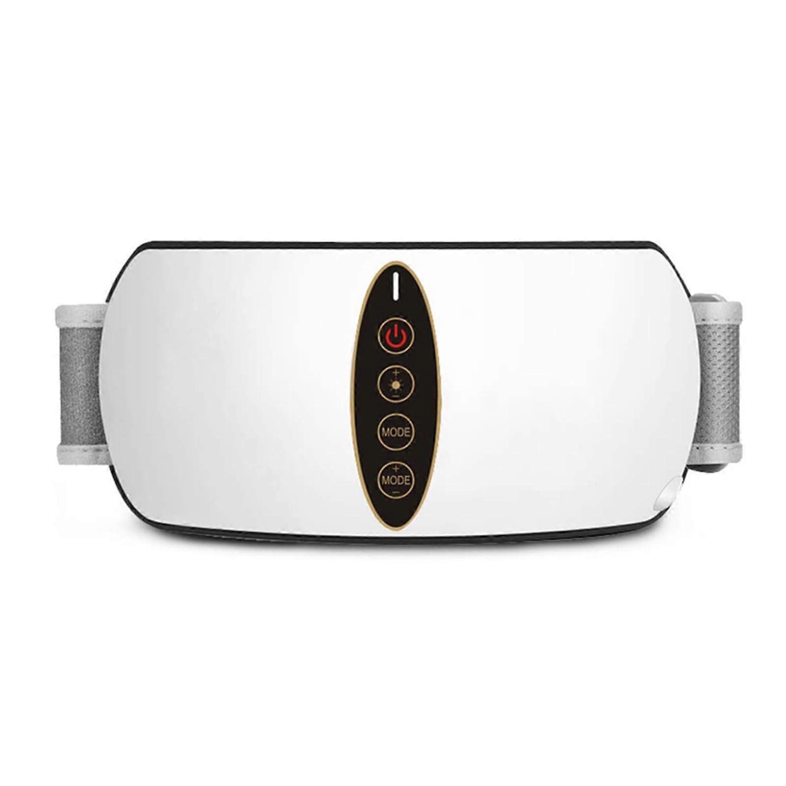 Electric Exercise Belt Fat Burning Waist Trimmer, Slimming Massage Belt, 3 Temp Levels, 5 Modes, PlugIn or Rechargeable