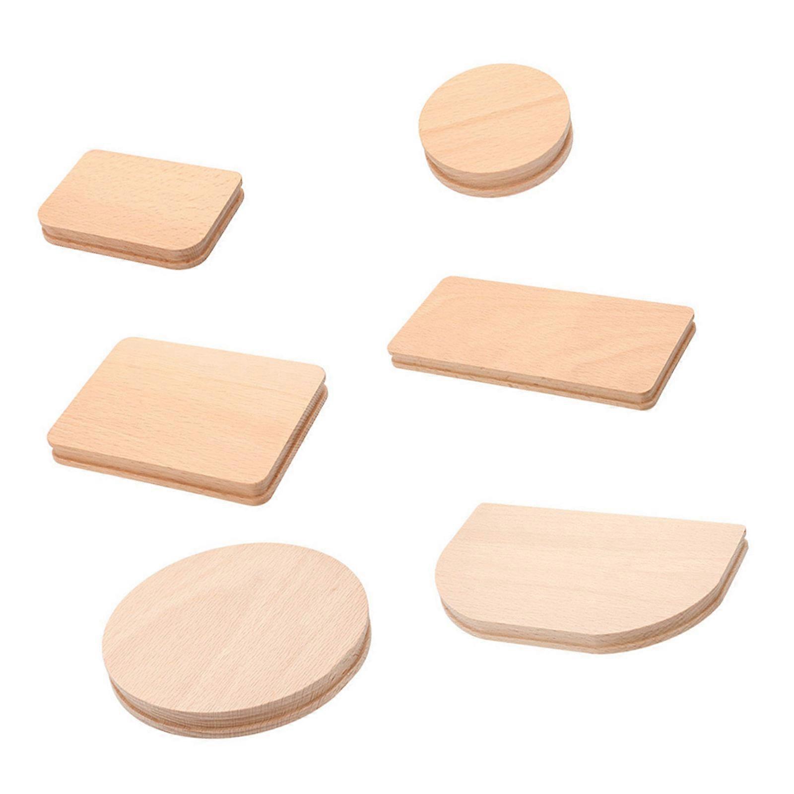 Zippers Alignment Modules Set of 6 Sturdy Beechwood Sewing Tool for Tailoring Multicolor